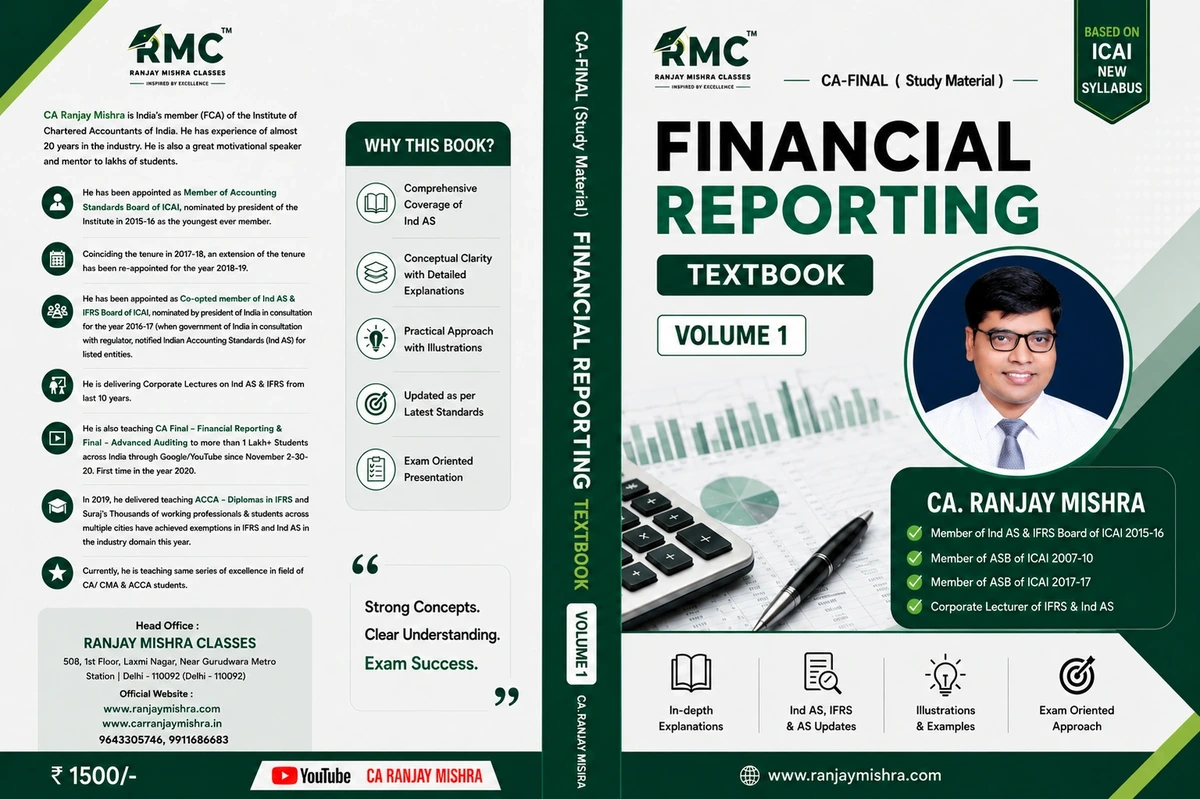 Books of Financial Reporting (FR) – CA Final