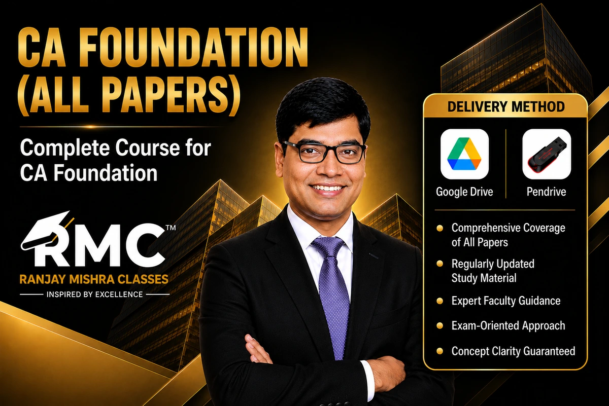Combo of CA Foundation (all papers) | Google Drive